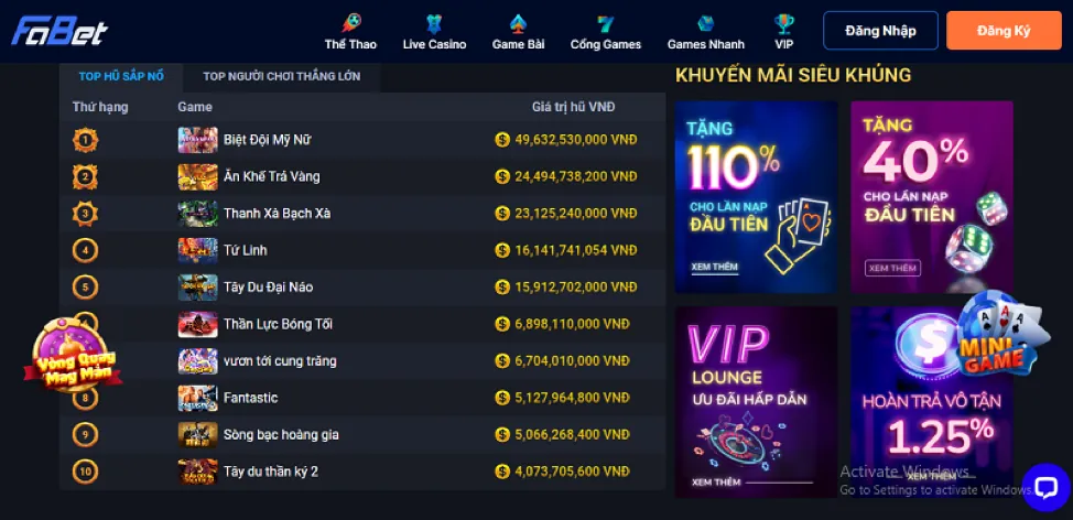 Ưu đãi chào mừng Thomo link vào